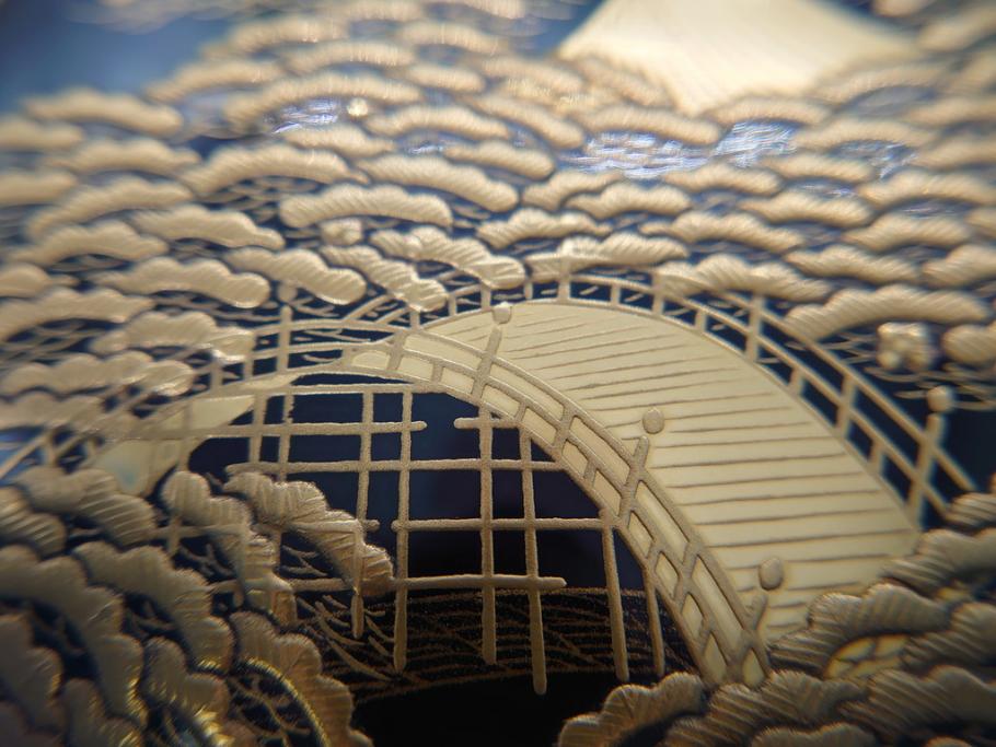 輪島塗 茶平一斎作 塩釜 住吉 高蒔絵 梨子地 平棗(共箱付き 輪島塗 茶平一斎作 塩釜 住吉 高蒔絵 梨子地 平棗(共箱付き