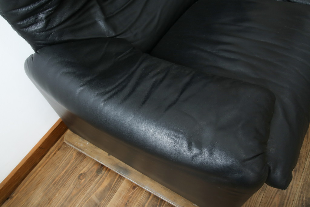 中古　美品　Cassina(カッシーナ)　MARALUNGA(マラルンガ)　高級感あふれる3人掛けソファ(3P、三人掛けソファ)(定価約200～240万円)(R-084359)