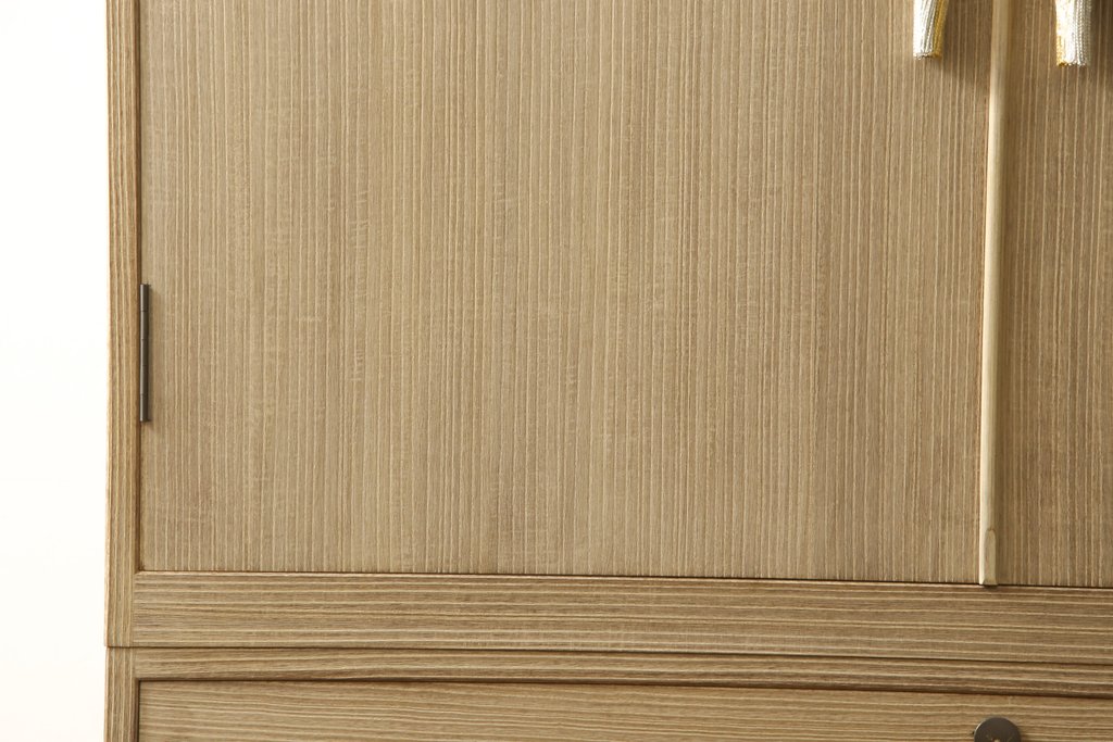 中古　美品　衣装盆付き　大切な着物・洋服の収納に活躍する加茂総桐箪笥(和タンス、衣装箪笥、桐タンス)(R-056866)