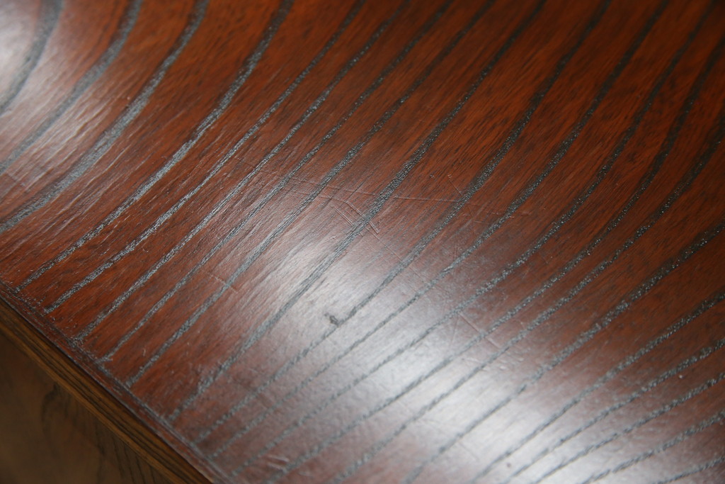 中古　岩谷堂箪笥　独特な杢目と存在感のある金具が美しい衣装箪笥(引き出し、収納たんす、整理箪笥、和タンス、サイドチェスト)(R-077561)