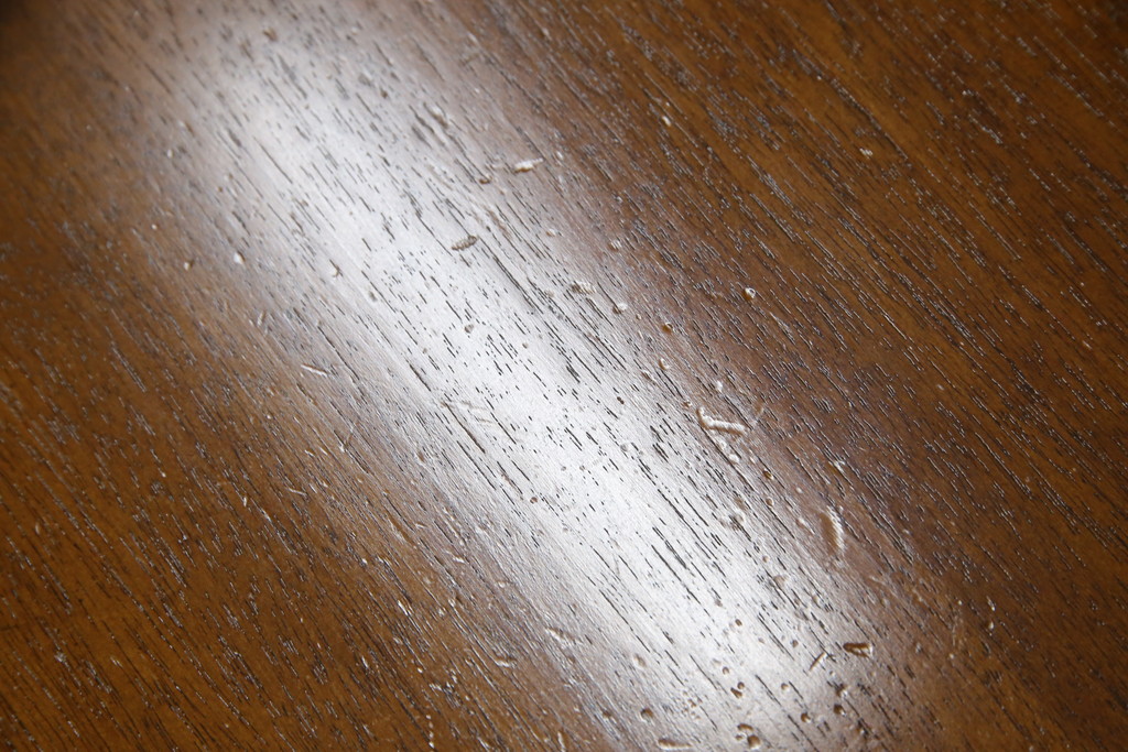 中古　DREXEL HERITAGE(ドレクセルヘリテイジ)　Triune(トライユン)　品のある佇まいが魅力のダイニングテーブル(エクステンションテーブル、食卓、4人掛け、6人掛け、8人掛け)(R-069044)