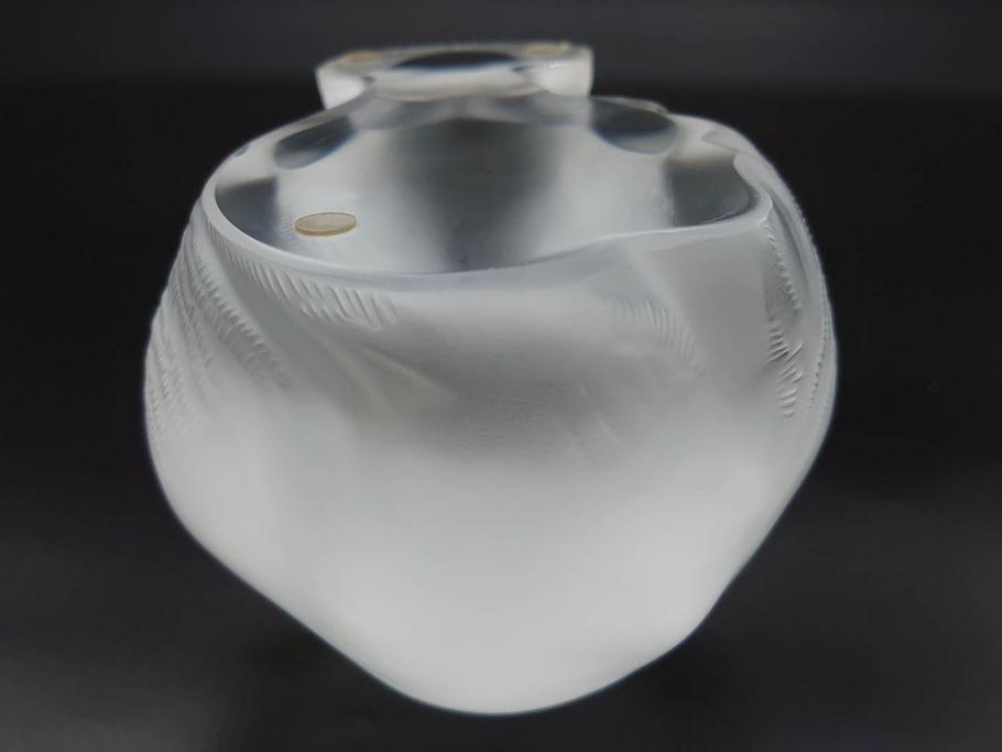 1932年 フランス LALIQUE(ラリック) 猫 可愛らしいフォルムの猫