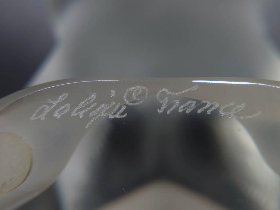 1932年 フランス LALIQUE(ラリック) 猫 可愛らしいフォルムの猫 1932年 フランス LALIQUE(ラリック) 猫 可愛らしいフォルムの猫