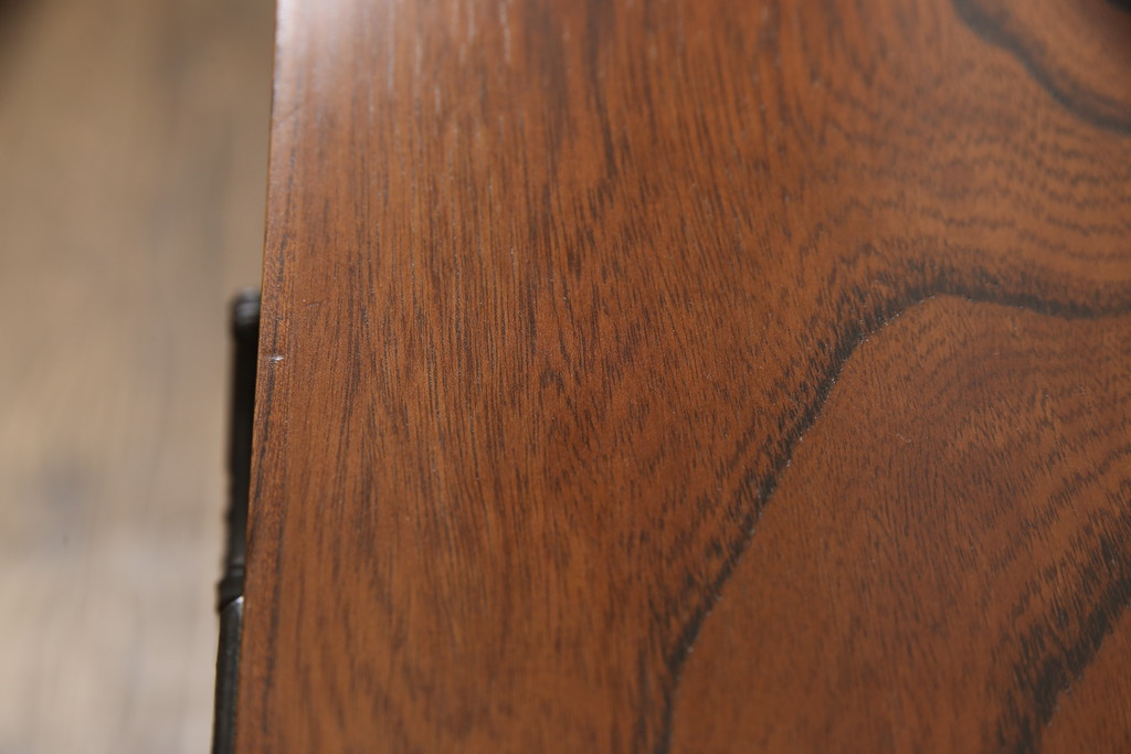 中古　美品　岩谷堂箪笥　力強い杢目が魅力的な収納箪笥(和箪笥、整理タンス、引き出し、チェスト)(R-055699)