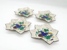 古玩　孟臣　工夫茶器　梨型　なめらかなフォルムが目を惹く朱泥急須1対(煎茶器、茶壷、茶道具、中国、唐物)(R-061690)