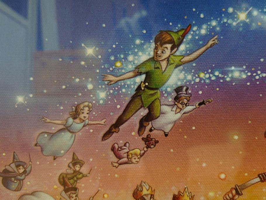 真作　三田恒夫　TSUNEO SANDA　ディズニー　「Mickey’s　Party」　限定115/195　WDINT20　ミッキーと仲間たちの賑やかな雰囲気が伝わってくる版画(ジクレー、ジークレー、印刷、額付き、外箱付き)(R-077924)