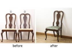 中古　美品　DREXEL HERITAGE(ドレクセルヘリテイジ)　 Upholstery(アップホルスタリー)　エレガントな佇まいのラウンジチェア(一人掛けソファ、1P、アームソファ)(定価約59万円)(R-053324)