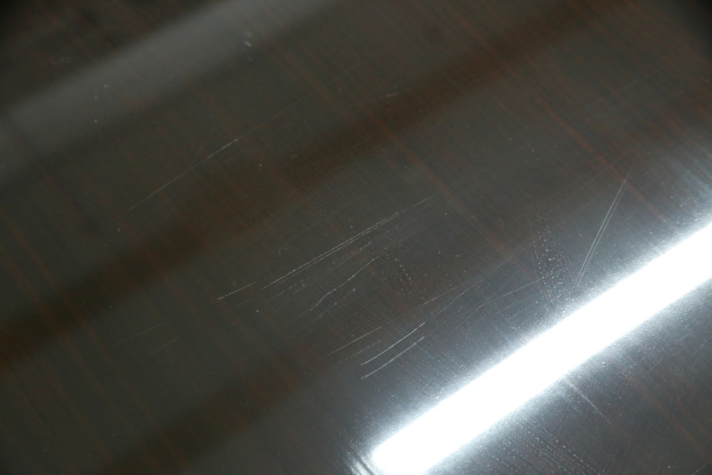 中古　最高級!!　総縞黒檀(シマコクタン)　黒く艶やかな光沢が美しい組み立て式両袖机(ニーホールデスク、ワークデスク、オフィスデスク、在宅ワーク、在宅用)(定価約250万円)(R-074370)