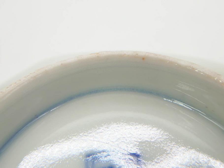 幕末〜明治　伊万里焼　4.1寸　約13cm　金襴手が見事な六角皿4枚セット(色絵、花文、裏印、深鉢、変形皿、小鉢、向付、器、四寸一分、和食器)(R-077387)