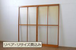 古民具・骨董　明治期　古い在銘　透かし彫り欄間(2)