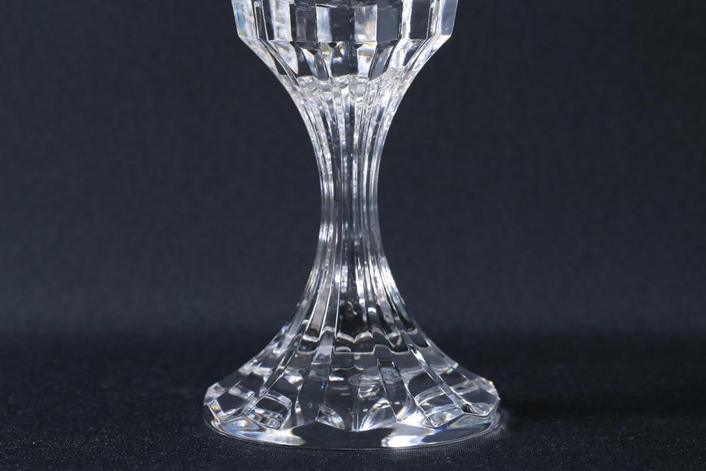 中古　Baccarat(バカラ)　アサス　ウォーターゴブレットグラス(ワイングラス、酒器、ガラス)2脚セット(2)
