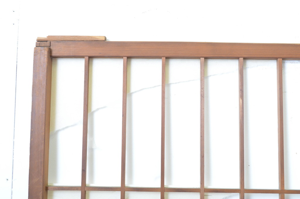 アンティーク建具 落ち着きのある和を演出する障子戸3枚セット