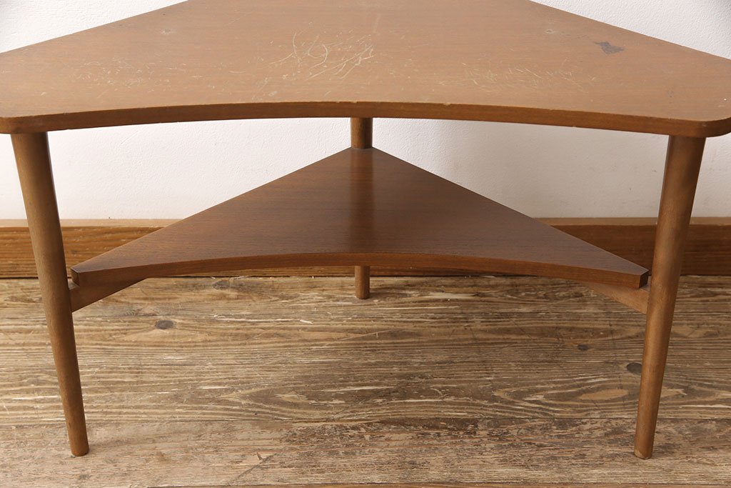 ビンテージ家具 ジャパンヴィンテージ 組み合わせ式 デッドスペースも有効活用できるサイドテーブル(コンソールテーブル、カフェテーブル、飾り台)(R-053589)  | ラフジュ工房