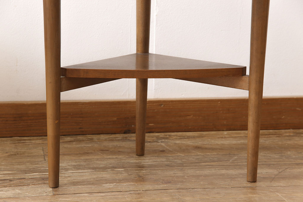 ビンテージ家具　ジャパンヴィンテージ　組み合わせ式　デッドスペースも有効活用できるサイドテーブル(コンソールテーブル、カフェテーブル、飾り台)(R-053589)
