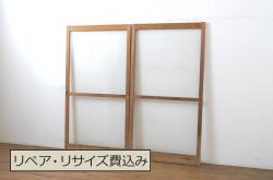 【O様ご成約分】中古　高級品　無垢チーク材製!お屋敷のドア(3)