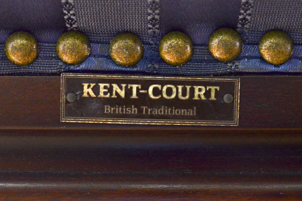 中古　maruni(マルニ木工)　KENT-COURT(ケントコート)　洗練された佇まいが美しいアームチェア(ラウンジチェア、一人掛け、椅子)(R-078708)