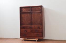 中古　DREXEL HERITAGE(ドレクセルヘリテイジ)　Old World(オールドワールド)　セクレタリー(ライティングビューロー、ワークデスク、在宅ワーク、在宅用、収納棚)(定価約226万円)(R-029290)