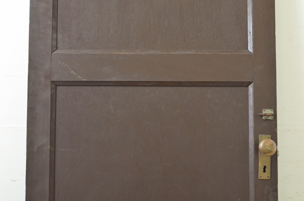 アンティーク建具　ペイント仕上げ限定　落ち着いた雰囲気を演出するドア1枚(扉、木製扉)(R-064089)