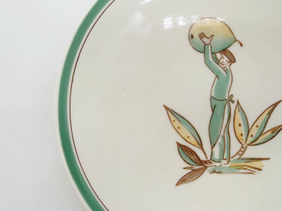 デンマーク　ROYAL COPENHAGEN(ロイヤルコペンハーゲン)　B級品　934/3481　935/3481　どんなシーンにも合わせやすいフルーツプレート2枚セット(果物モチーフ、皿、ディッシュ、洋食器)(R-078333)