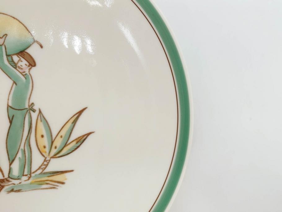 デンマーク　ROYAL COPENHAGEN(ロイヤルコペンハーゲン)　B級品　934/3481　935/3481　どんなシーンにも合わせやすいフルーツプレート2枚セット(果物モチーフ、皿、ディッシュ、洋食器)(R-078333)