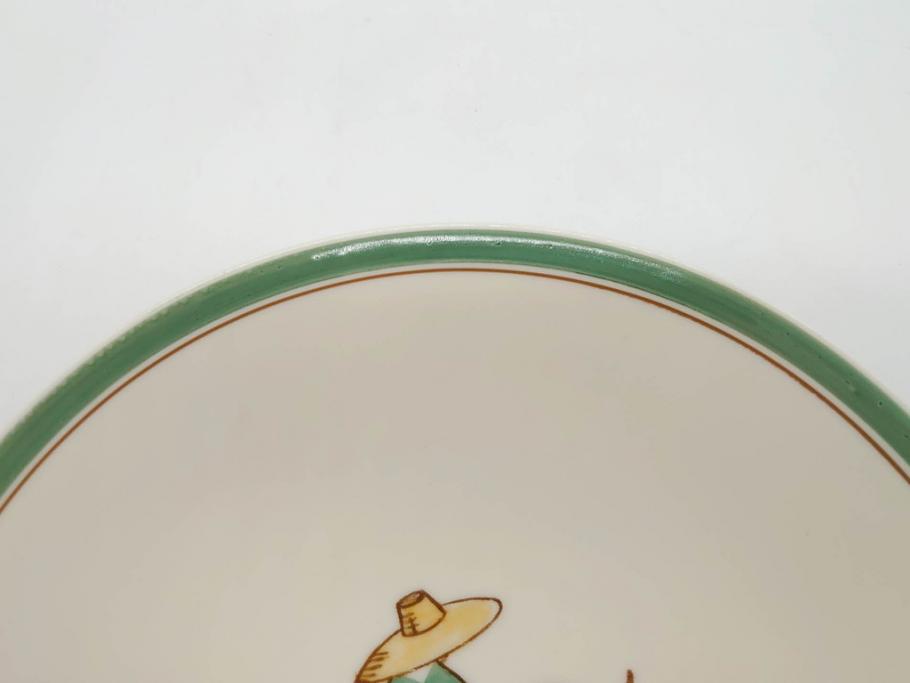 デンマーク　ROYAL COPENHAGEN(ロイヤルコペンハーゲン)　B級品　934/3481　935/3481　どんなシーンにも合わせやすいフルーツプレート2枚セット(果物モチーフ、皿、ディッシュ、洋食器)(R-078333)