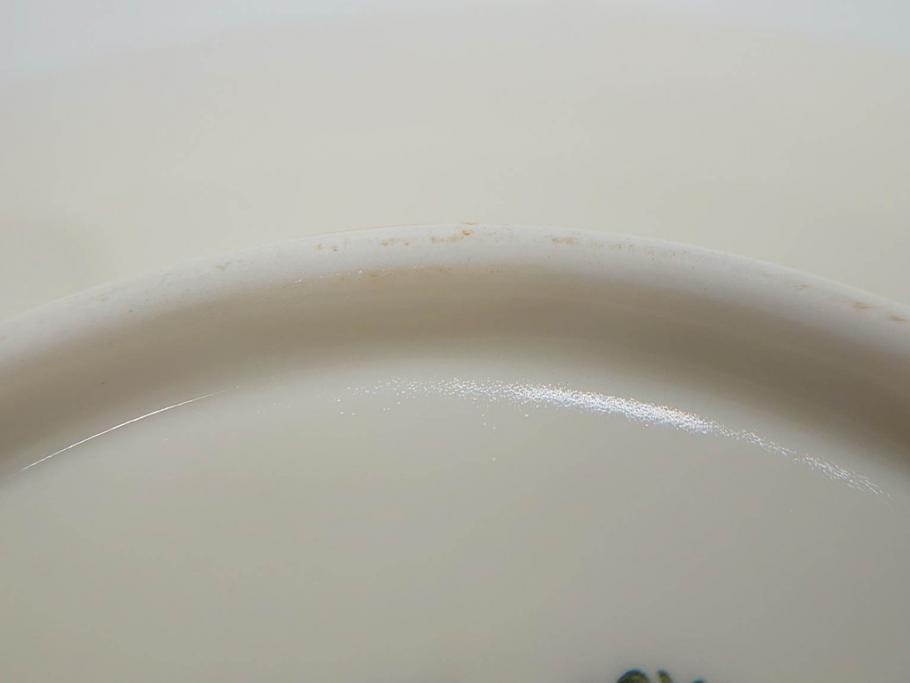 デンマーク　ROYAL COPENHAGEN(ロイヤルコペンハーゲン)　B級品　934/3481　935/3481　どんなシーンにも合わせやすいフルーツプレート2枚セット(果物モチーフ、皿、ディッシュ、洋食器)(R-078333)