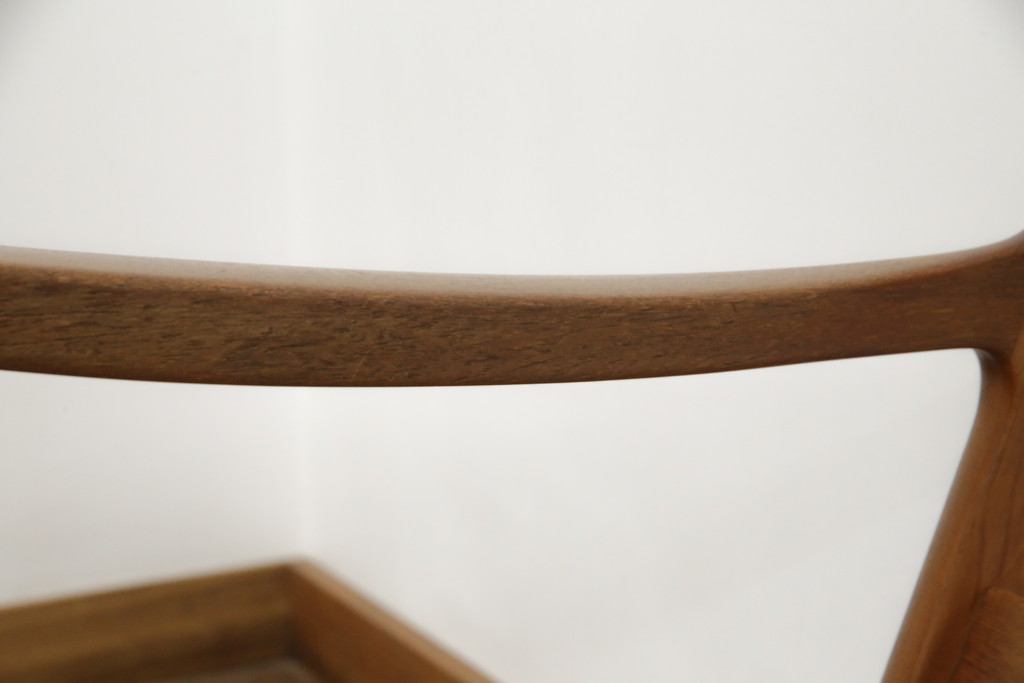 デンマークビンテージ　France&Son(フランス&サン)　Ole Wanscher(オーレ・ヴァンシャー )デザイン　Model.169　3人掛けソファ(3シートソファ、3シーター、三人掛けソファ、北欧、ヴィンテージ)(R-076496)