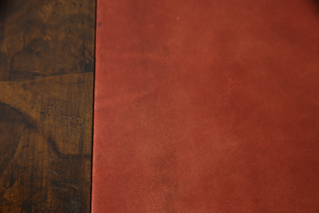 イギリスビンテージ　高級品　ARS LIGNI　マホガニー材製の贅沢なアンティーク調デスク(テーブル、ワークデスク、在宅ワーク、在宅用、ヴィンテージ)(R-060744)