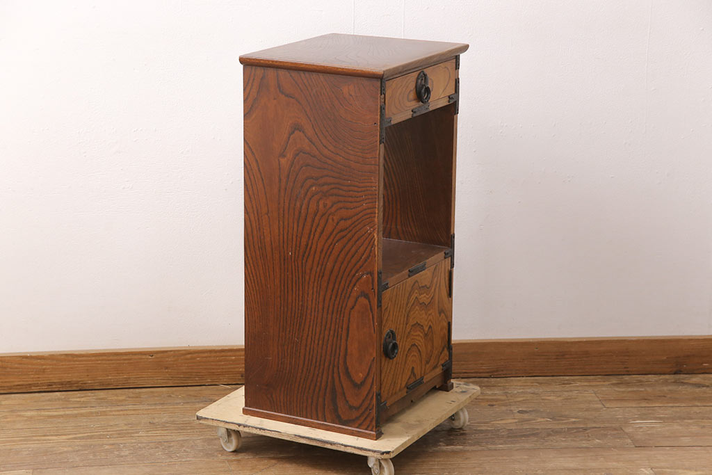 中古　岩谷堂箪笥　上質な和の空間づくりに活躍する電話台(サイドボード、飾り台)(R-051708)