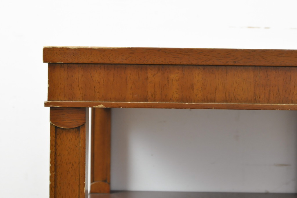 中古　DREXEL HERITAGE(ドレクセルヘリテイジ)　Triune(トライユン)シリーズ　すっきりした佇まいのエンドテーブル(定価約21万円)(サイドテーブル、飾り台)(R-058732)