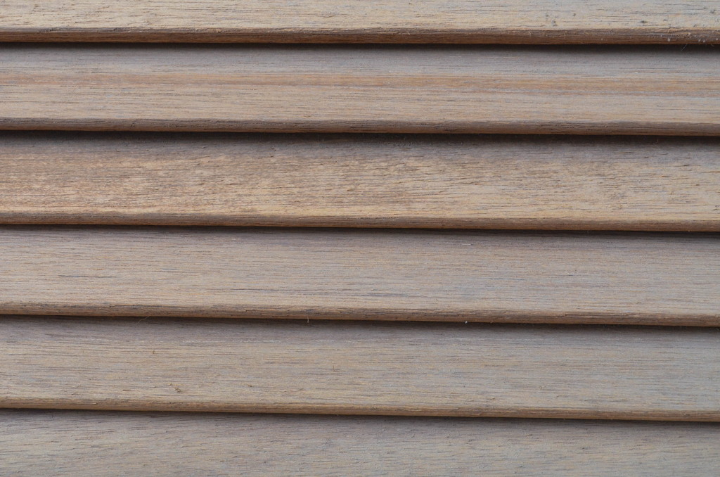 アンティーク建具 木の温もりを感じるルーバー窓2枚セット引き戸