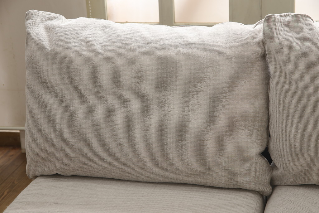 中古　arflex(アルフレックス)　A SOFA(エー・ソファ)　涼しげな色合いが爽やかさを醸し出す4人掛けソファ(四人掛けソファ)(定価約80万円)(R-052717)