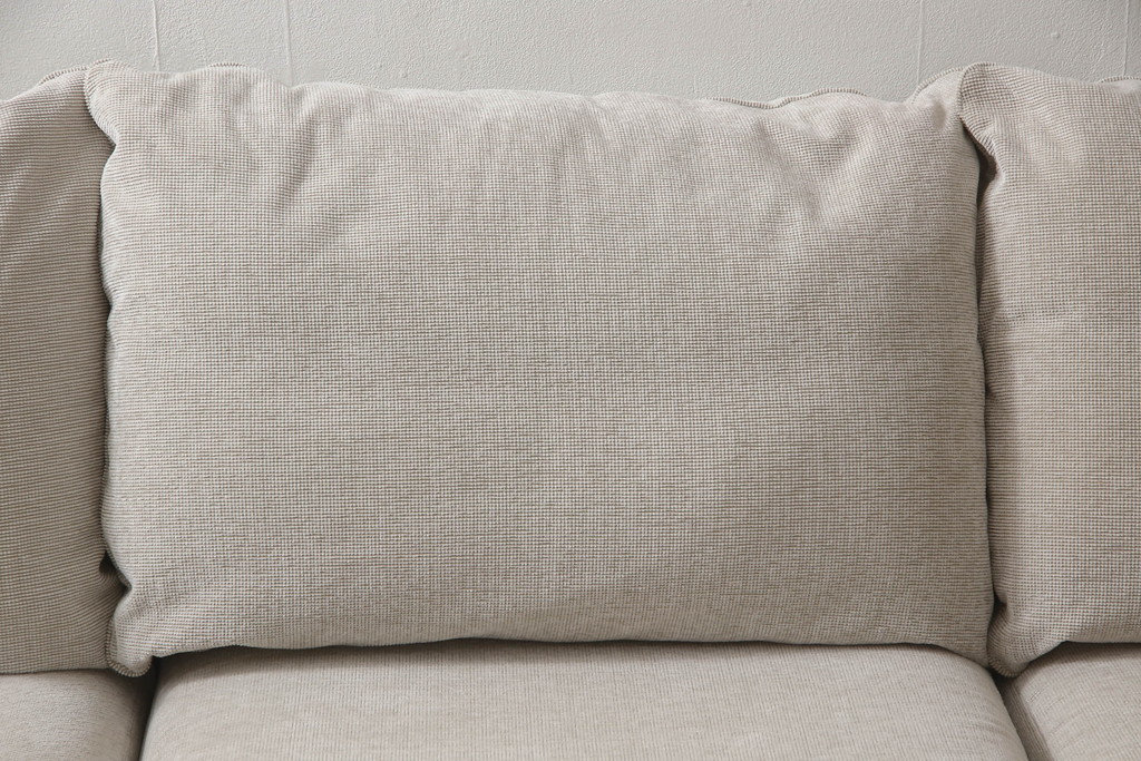 中古　arflex(アルフレックス)　A SOFA(エー・ソファ)　涼しげな色合いが爽やかさを醸し出す4人掛けソファ(四人掛けソファ)(定価約80万円)(R-052717)