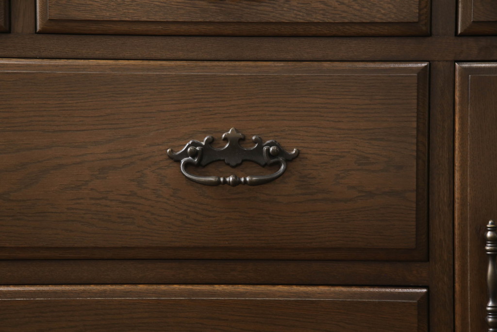 中古　横浜クラシック家具　ノックオンウッド(knockonwood)　Hand Made　上品なデザインが美しいサイドチェスト(サイドボード、引き出し、リビングボード)(R-058702)