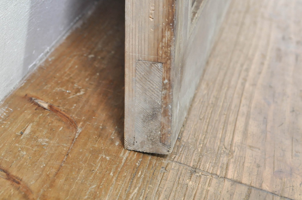 アンティーク建具　和の趣溢れる筬欄間1枚(格子欄間、明かり取り、明り取り、おさらんま、オサランマ)(R-076074)