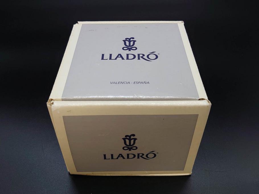 スペイン　リヤドロ　LLADRO　アヒルの家族　4895　高さ50cm　アヒル達の表情が可愛らしいフィギュリン(親子、ファミリー、置物、オブジェ、陶器人形、共箱付き)(R-078342)