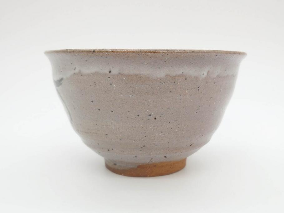 西岡小十　小次郎窯　絵唐津　上質な和の雰囲気漂う茶碗(抹茶碗、茶道具、茶器、和食器、共箱付き)(R-070968)