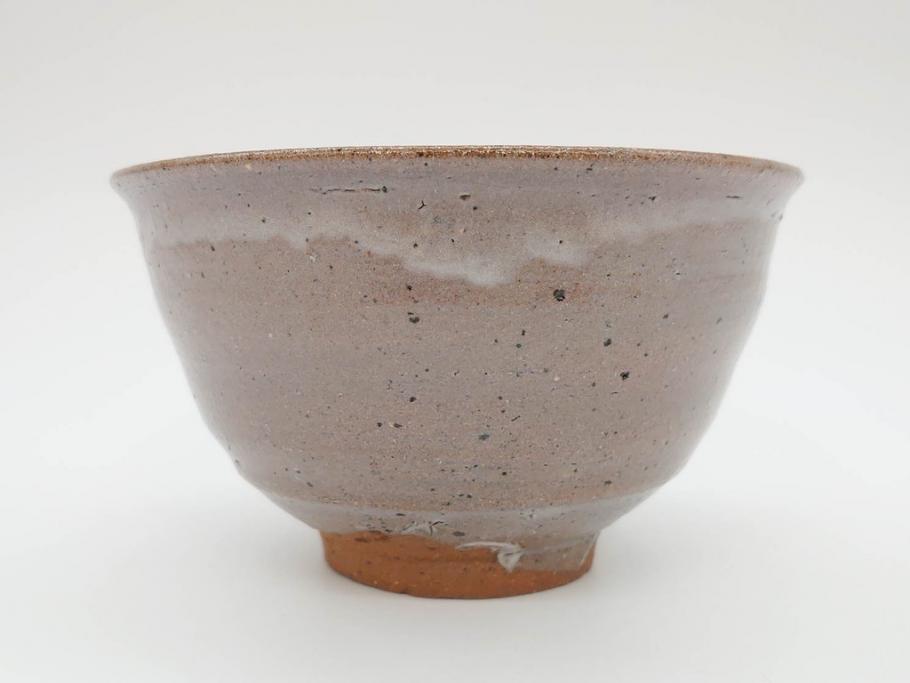 西岡小十　小次郎窯　絵唐津　上質な和の雰囲気漂う茶碗(抹茶碗、茶道具、茶器、和食器、共箱付き)(R-070968)