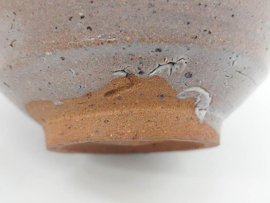 西岡小十　小次郎窯　絵唐津　上質な和の雰囲気漂う茶碗(抹茶碗、茶道具、茶器、和食器、共箱付き)(R-070968)