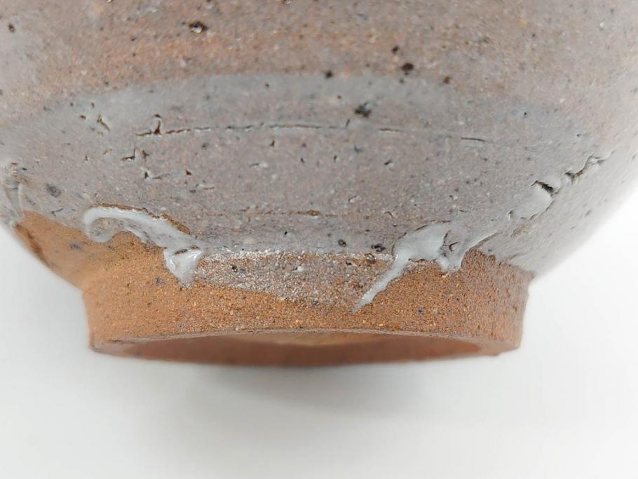 西岡小十　小次郎窯　絵唐津　上質な和の雰囲気漂う茶碗(抹茶碗、茶道具、茶器、和食器、共箱付き)(R-070968)