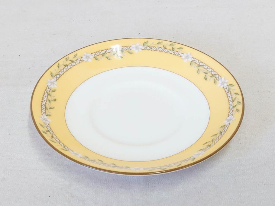 Tiffany&Co.(ティファニー)　Pink Tulip(ピンクチューリップ)　Sybil Connolly　食卓に彩を与えてくれるデミタスカップ&ソーサー6客セット(C&S、Made in Japan、陶器、花柄、説明書付き、洋食器)(R-078350)
