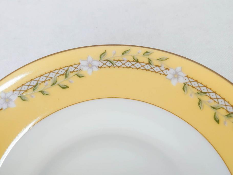 Tiffany&Co.(ティファニー)　Pink Tulip(ピンクチューリップ)　Sybil Connolly　食卓に彩を与えてくれるデミタスカップ&ソーサー6客セット(C&S、Made in Japan、陶器、花柄、説明書付き、洋食器)(R-078350)