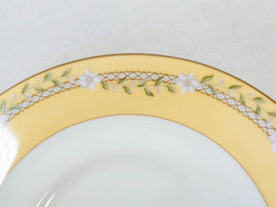 Tiffany&Co.(ティファニー)　Pink Tulip(ピンクチューリップ)　Sybil Connolly　食卓に彩を与えてくれるデミタスカップ&ソーサー6客セット(C&S、Made in Japan、陶器、花柄、説明書付き、洋食器)(R-078350)