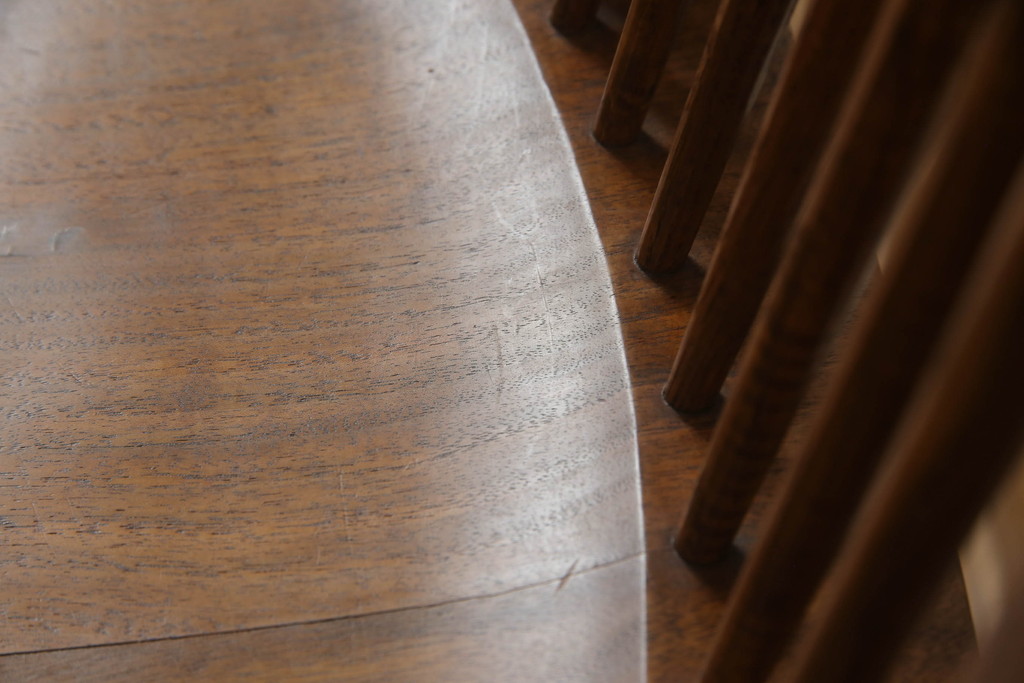 アメリカビンテージ　レア　ジョージナカシマ　刻印なしの年代もの!!　小田急ハルク購入　コノイドチェア(CONOID CHAIR)　CN101　スタイリッシュな佇まいのサイドチェア(ジョージ・ナカシマ、板座チェア、ダイニングチェア、椅子、イス)(R-068123)