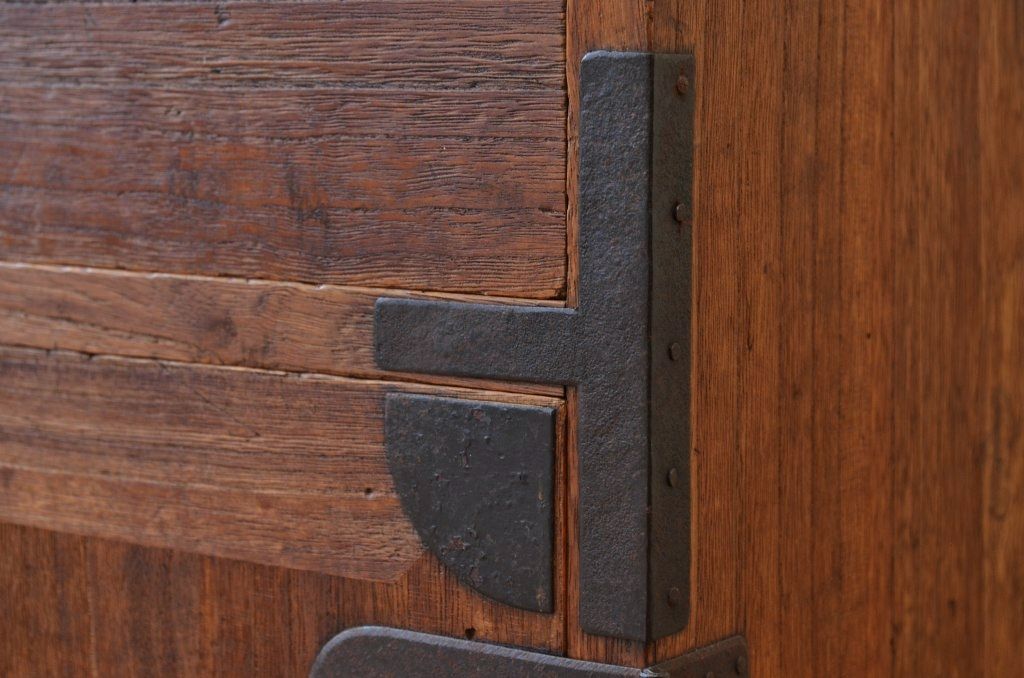 アンティーク家具　アンティーク　モダンデザインの時代箪笥ローボード1