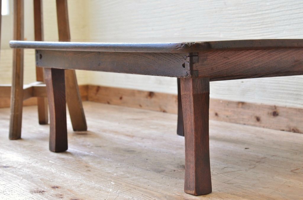 レトロ家具　レトロなアンティーク　角型ちゃぶ台