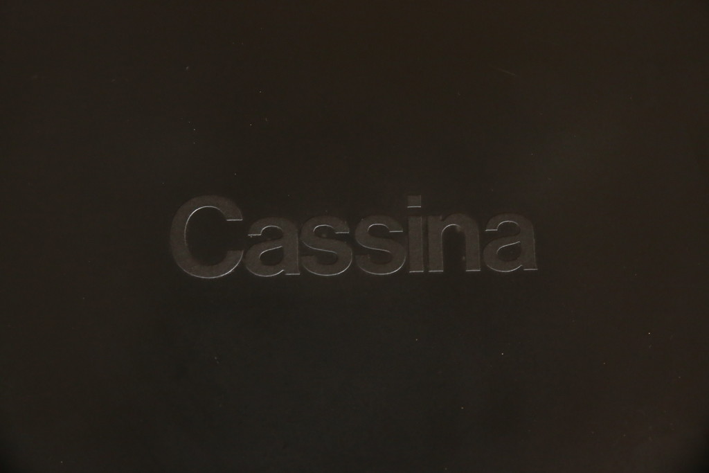 中古　Cassina(カッシーナ)　412　CAB(キャブ)　MARIO BELLINI(マリオベリーニ)　シンプルモダンな空間づくりに活躍するアームレスチェア2脚セット(ダイニングチェア、椅子、イス)(定価2脚で約47万5千円)(R-078800)