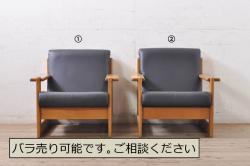 和製アンティーク　山葉(ヤマハ・日本楽器)　和モダンテイストにぴったり!上質なフォールディングチェア2脚セット(文化椅子、折りたたみ式チェア、折り畳み、イス)(R-064747)