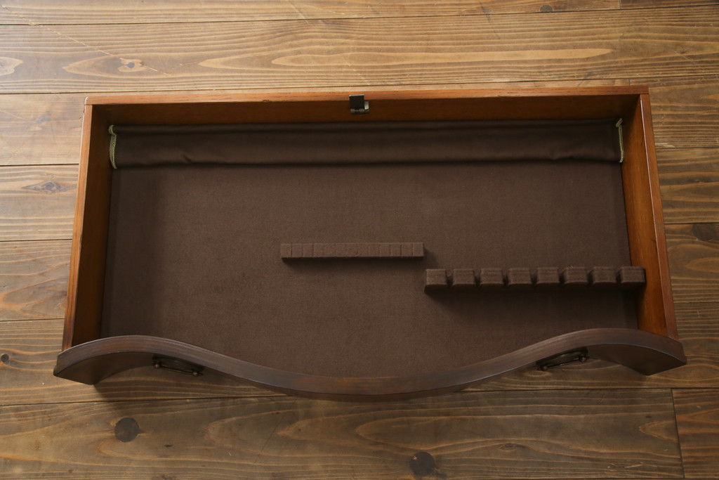 中古　美品　ドレクセル　DREXEL HERITAGE(ドレクセルヘリテイジ)　洗練された上品なデザインが魅力のコンソールテーブル(平机、引き出、サイドテーブル)(R-075680)