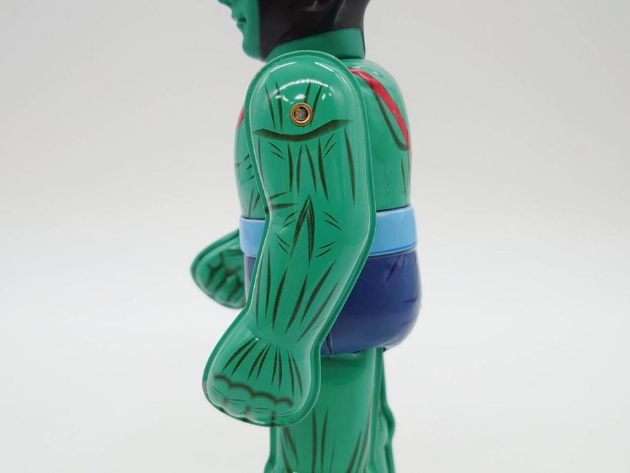 ビリケン商会　デビルマン　仮面ライダー　ブリキのおもちゃ2点セット(石森プロ、永井 豪、ゼンマイ歩行、フィギュア、人形、玩具、特撮、ヒーロー、外箱付き、日本製)(R-078468)
